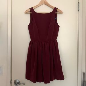 American Apparel Burgundy Dress Size S Size 0